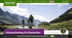 Desktop Screenshot of explorer-hotels.com